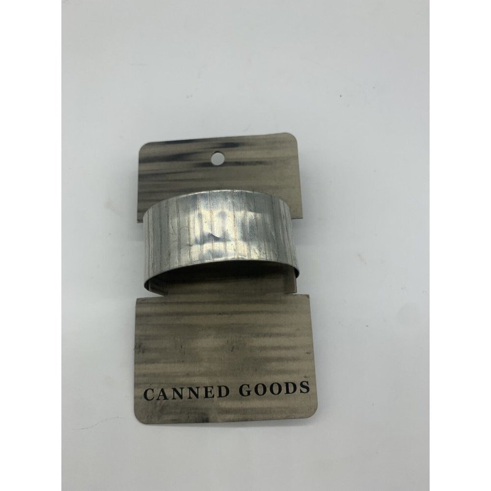 Canned Goods NWT Repurposed Metal Cuff Bracelet